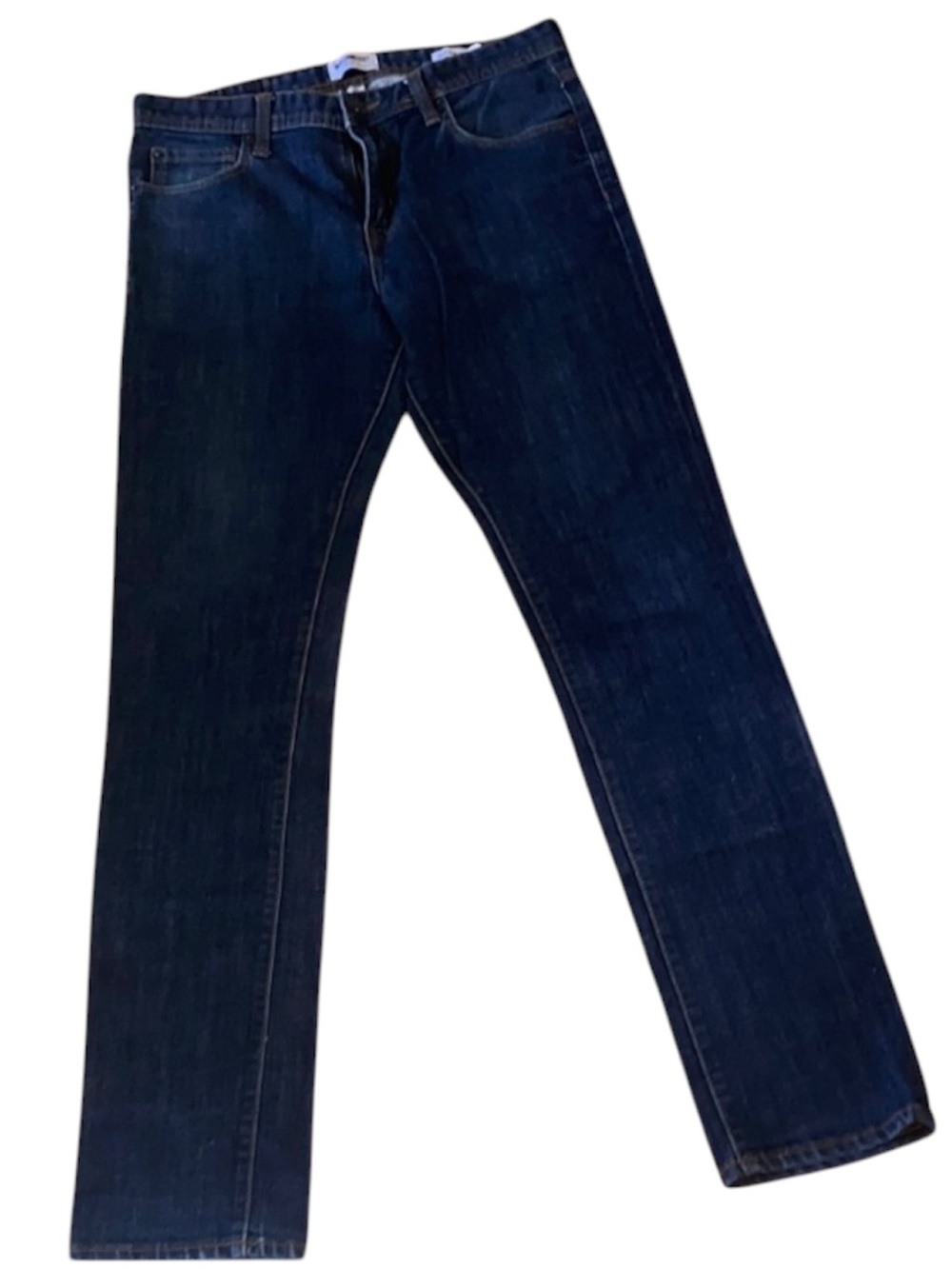 William Rast Dean Slim Straight Jeans Men's 32x34 Dark Wash Stretch Denim